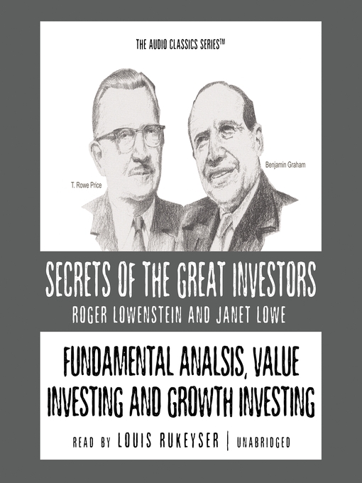Title details for Fundamental Analysis, Value Investing and Growth Investing by Roger Lowenstein - Wait list